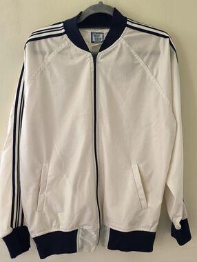 Men's Vintage Winning Ways Warm Up Jacket Size Large